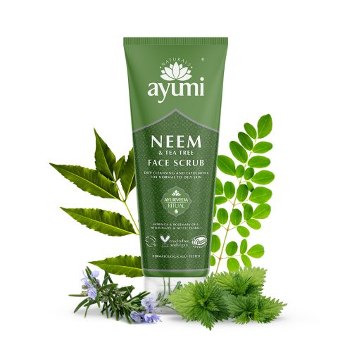 Neem & Tea Tree Face Scrub 125ml