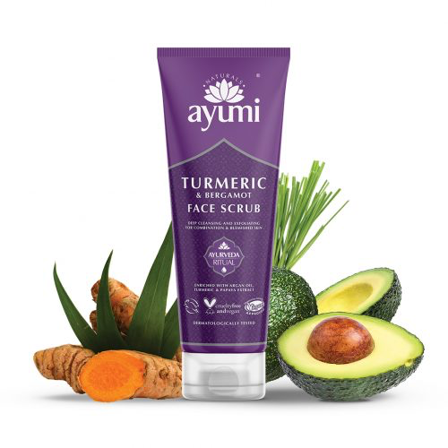 Turmeric & Bergamot Face Scrub 125ml