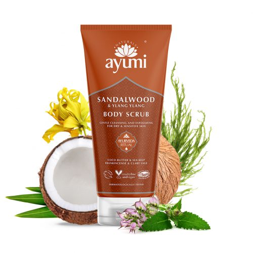 SANDELWOOD & YLANG YLANG BODY SCRUB 250 ML