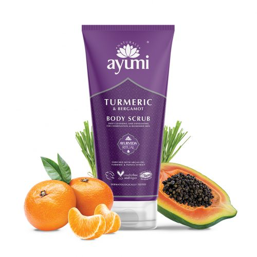 TURMERIC & BERGAMOT BODY SCRUB 200 ML