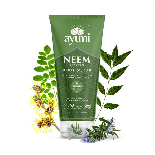 NEEM & TEA TREE BODY SCRUB 200 ML