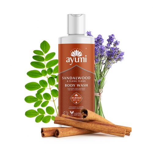 SANDELWOOD & YLANG YLANG BODY WASH 250 ML